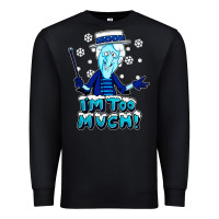 Black snow miser Premium Sweatshirt - artisFamous