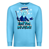 Ocean Blue snow miser Premium Sweatshirt - artisFamous