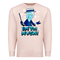Pale Pink snow miser Premium Sweatshirt - artisFamous