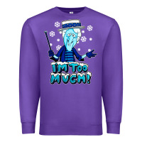 Purple snow miser Premium Sweatshirt - artisFamous
