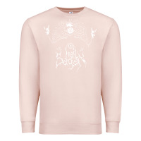 Pale Pink hail sagan musical Premium Sweatshirt - artisFamous