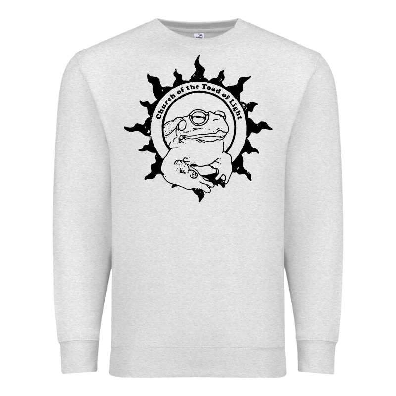 Church Of The Toad Of Light Psychedelic Frog Premium Sweatshirt by artisFamous | Teevron