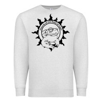 Oatmeal Heather church of the toad of light psychedelic frog Premium Sweatshirt - artisFamous