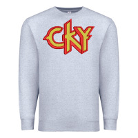Heather Grey cky Premium Sweatshirt - artisFamous