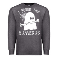 Charcoal Heather halloween i found this skeleton Premium Sweatshirt - artisFamous