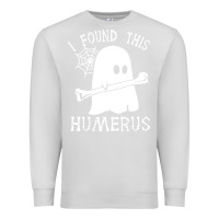 Dove Grey halloween i found this skeleton Premium Sweatshirt - artisFamous