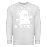 Oatmeal Heather halloween i found this skeleton Premium Sweatshirt - artisFamous
