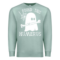 Seafoam halloween i found this skeleton Premium Sweatshirt - artisFamous