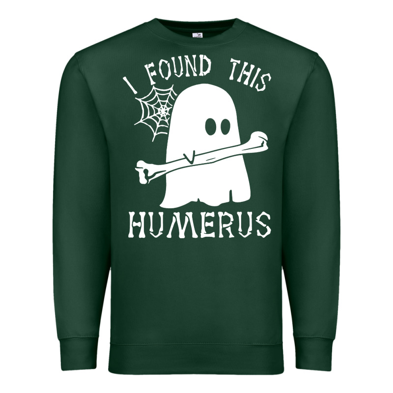 Halloween I Found This Skeleton Premium Sweatshirt by artisFamous | Teevron