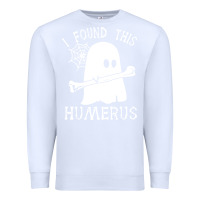 White halloween i found this skeleton Premium Sweatshirt - artisFamous