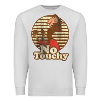 Dove Grey emperor’s new groove kuzco llama no touchy Premium Sweatshirt - artisFamous