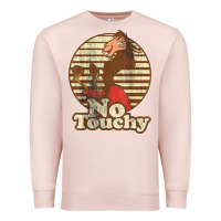 Pale Pink emperor’s new groove kuzco llama no touchy Premium Sweatshirt - artisFamous