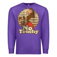 Purple emperor’s new groove kuzco llama no touchy Premium Sweatshirt - artisFamous