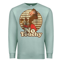 Seafoam emperor’s new groove kuzco llama no touchy Premium Sweatshirt - artisFamous