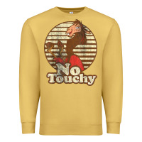Antique Gold emperor’s new groove kuzco llama no touchy Premium Sweatshirt - artisFamous