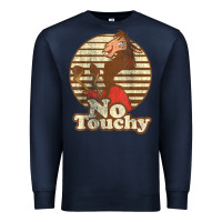 Navy emperor’s new groove kuzco llama no touchy Premium Sweatshirt - artisFamous