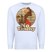 White emperor’s new groove kuzco llama no touchy Premium Sweatshirt - artisFamous