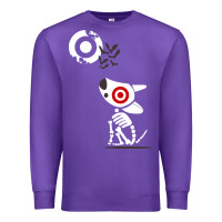 Purple target team member halloween Premium Sweatshirt - artisFamous