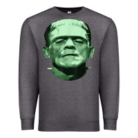 Charcoal Heather frankenstein Premium Sweatshirt - artisFamous