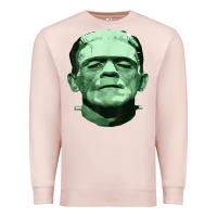 Pale Pink frankenstein Premium Sweatshirt - artisFamous