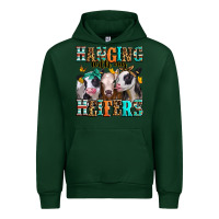 Forest Green hanging with my heifers Urban Hoodie - Jasminsmagicworld