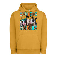 Pigment Peanut Butter hanging with my heifers Urban Hoodie - Jasminsmagicworld