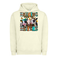 Pigment Pistachio hanging with my heifers Urban Hoodie - Jasminsmagicworld