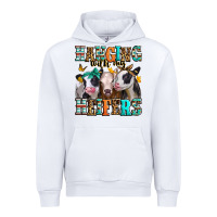 White hanging with my heifers Urban Hoodie - Jasminsmagicworld