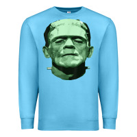 Ocean Blue frankenstein Premium Sweatshirt - artisFamous
