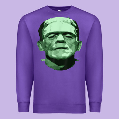 Frankenstein Premium Sweatshirt Designed By Artisfamous