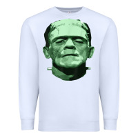 White frankenstein Premium Sweatshirt - artisFamous
