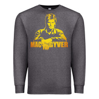Charcoal Heather macgyver actor movie Premium Sweatshirt - artisFamous