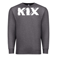 Charcoal Heather kix Premium Sweatshirt - artisFamous
