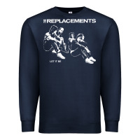 Navy let it be the replacements Premium Sweatshirt - artisFamous