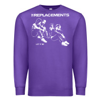 Purple let it be the replacements Premium Sweatshirt - artisFamous