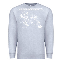 Heather Grey let it be the replacements Premium Sweatshirt - artisFamous
