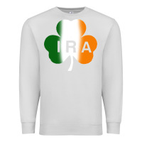 Dove Grey ira irish lucky shamrock Premium Sweatshirt - artisFamous
