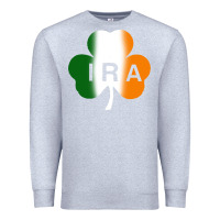 Heather Grey ira irish lucky shamrock Premium Sweatshirt - artisFamous