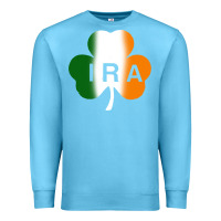 Ocean Blue ira irish lucky shamrock Premium Sweatshirt - artisFamous
