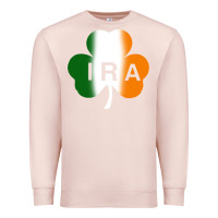 Pale Pink ira irish lucky shamrock Premium Sweatshirt - artisFamous