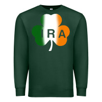 Sports Green ira irish lucky shamrock Premium Sweatshirt - artisFamous