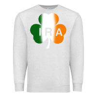 Oatmeal Heather ira irish lucky shamrock Premium Sweatshirt - artisFamous