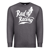 Charcoal Heather rad racing cycle classic Premium Sweatshirt - artisFamous