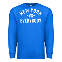 True Royal new york vs everybody Premium Sweatshirt - artisFamous