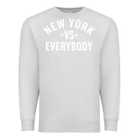 Dove Grey new york vs everybody Premium Sweatshirt - artisFamous