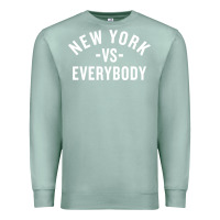 Seafoam new york vs everybody Premium Sweatshirt - artisFamous