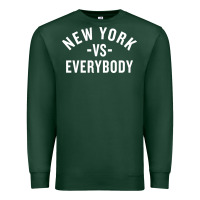 Sports Green new york vs everybody Premium Sweatshirt - artisFamous
