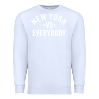 White new york vs everybody Premium Sweatshirt - artisFamous