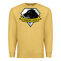 Antique Gold diamond dogs classic Premium Sweatshirt - artisFamous