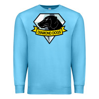 Ocean Blue diamond dogs classic Premium Sweatshirt - artisFamous